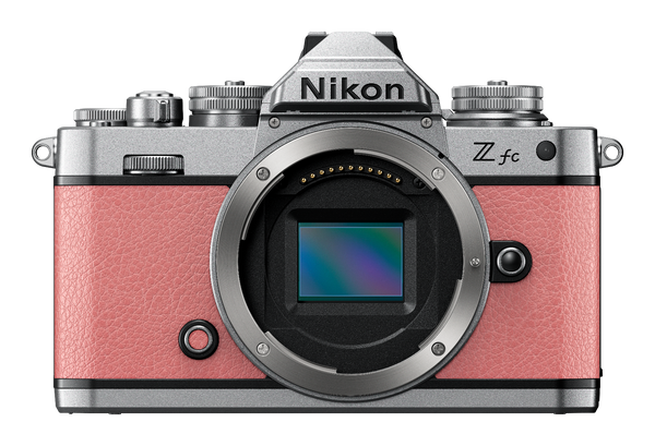 Nikon Z fc Mirrorless Camera with NIKKOR Z 28mm f/2.8 SE Lens (Coral Pink)
