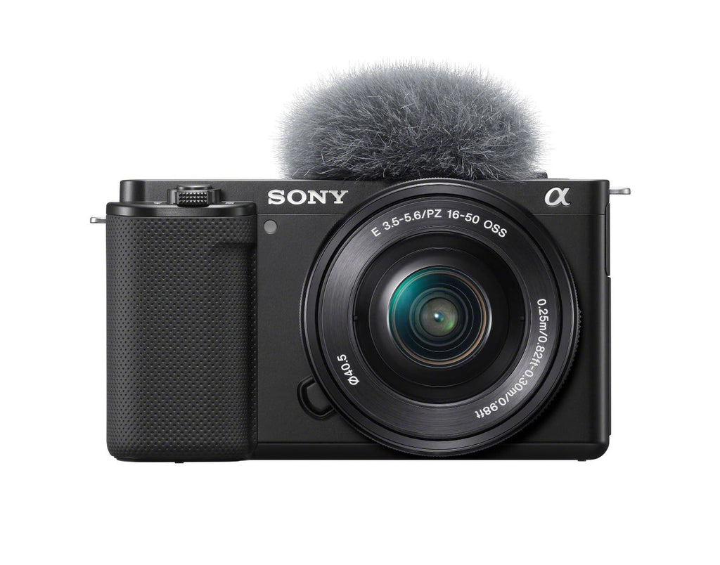 Sony ZV-E10 Mirrorless Camera with 16-50mm Lens (Black)